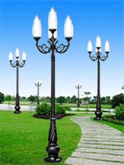 Trụ đèn sân vườn